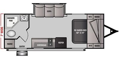 2023 Genesis Supreme Seabreeze 19FSS   - Photo 18 - Sierra Vista, AZ 85650