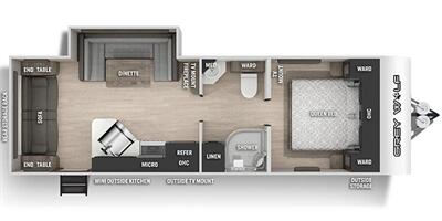 2022 Forest River Grey Wolf Cherokee 23MK   - Photo 15 - Sierra Vista, AZ 85650