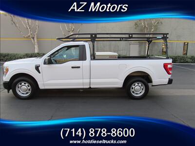 2021 Ford F-150 XL reg cab L.B. with lumber rack   - Photo 9 - Orange, CA 92867