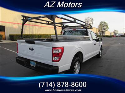 2021 Ford F-150 XL reg cab L.B. with lumber rack   - Photo 5 - Orange, CA 92867