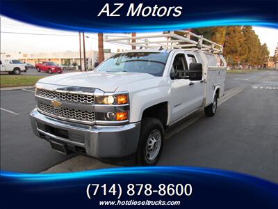 2019 Chevrolet Silverado 2500HD D-CAB Work Truck utility bed