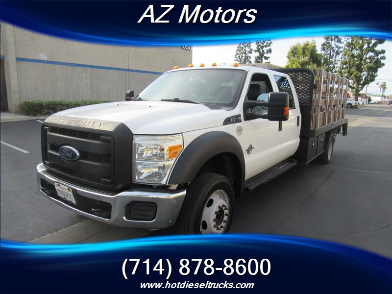 2015 Ford F-550 Super Duty CREW STACK BED DIESEL   - Photo 1 - Orange, CA 92867