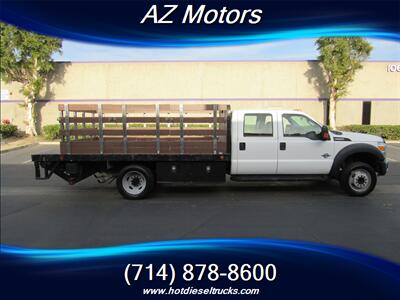 2015 Ford F-550 Super Duty CREW STACK BED DIESEL   - Photo 4 - Orange, CA 92867