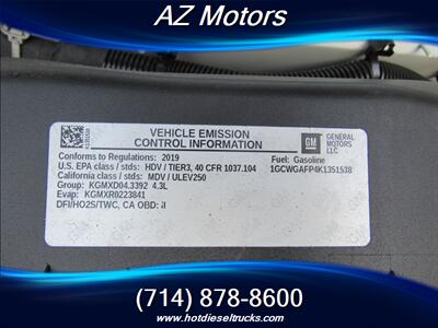 2019 Chevrolet Express 2500 CARGO VAN - Photo 25 - Orange, CA 92867