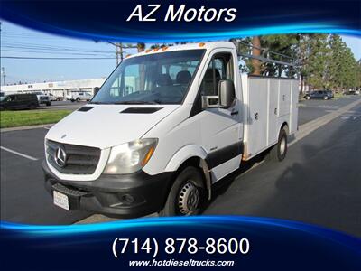 2014 Mercedes-Benz Sprinter3500 DRW DIESEL 3500 utility bed  