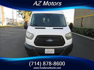 2017 Ford Transit cargo van T350 MED ROOF 148 WB   - Photo 2 - Orange, CA 92867