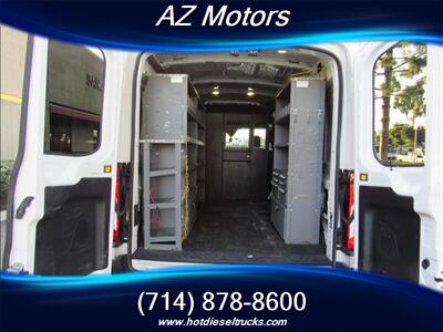 2017 Ford Transit cargo van T350 MED ROOF 148 WB   - Photo 10 - Orange, CA 92867