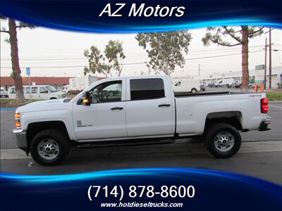 2018 Chevrolet Silverado 2500HD DURAMAX W/T crew cab 4x4 diesel - Photo 10 - Orange, CA 92867