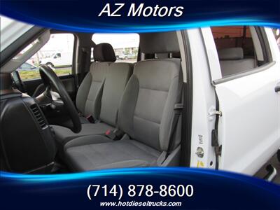 2018 Chevrolet Silverado 2500HD DURAMAX W/T crew cab 4x4 diesel - Photo 14 - Orange, CA 92867