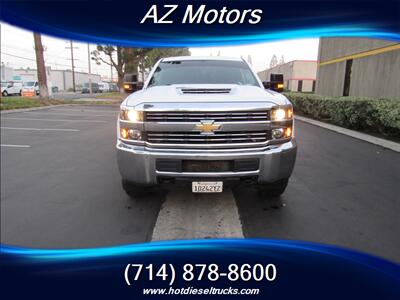 2018 Chevrolet Silverado 2500HD DURAMAX W/T crew cab 4x4 diesel - Photo 2 - Orange, CA 92867