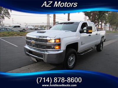2018 Chevrolet Silverado 2500HD DURAMAX W/T crew cab 4x4 diesel - Photo 1 - Orange, CA 92867