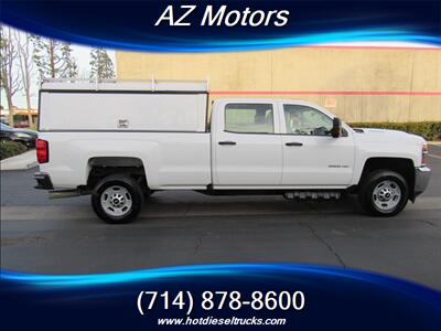 2017 Chevrolet Silverado 2500HD DIESEL Work Truck crew cab LB   - Photo 4 - Orange, CA 92867