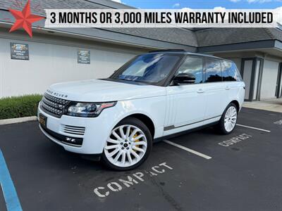 2016 Land Rover Range Rover Supercharged! Luxury! Clean Title!  Financing Available! SUV