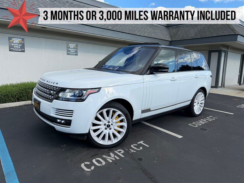 2016 Land Rover Range Rover Supercharged! Luxury! Clean Title!  Financing Available! - Photo 1 - Concord, CA 94520