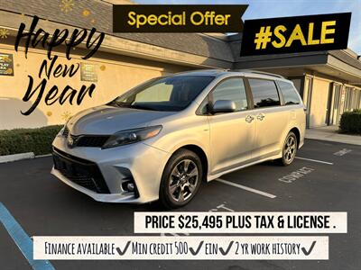 2020 Toyota Sienna SE AWD Fully Loaded!  FINANCING AVAILABLE! END OF THE YEAR SPECIAL! Van