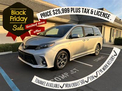 2020 Toyota Sienna SE AWD Fully Loaded!  FINANCING AVAILABLE! BLACK FRIDAY DEAL! - Photo 1 - Concord, CA 94520