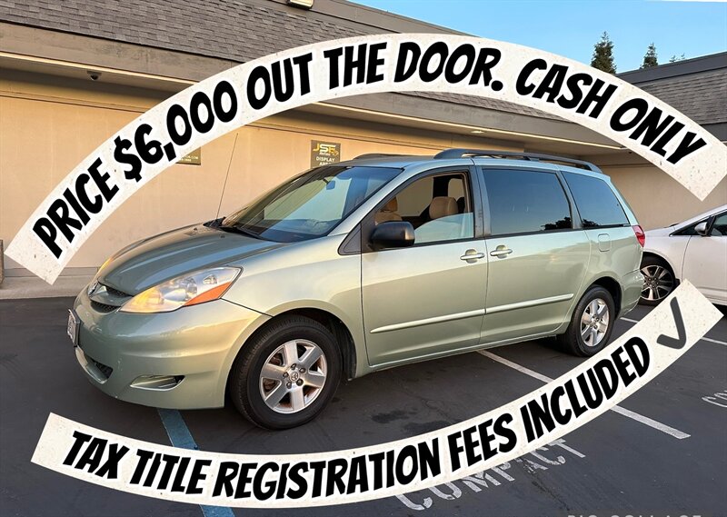 2008 Toyota Sienna LE 7-Passenger 6K OUT THE DOOR - Photo 1 - Concord, CA 94520