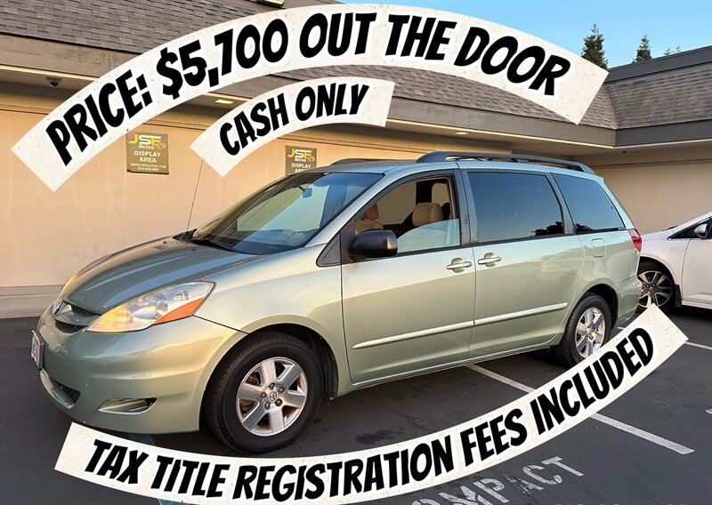 2008 Toyota Sienna LE 7-Passenger  5700 OUT THE DOOR