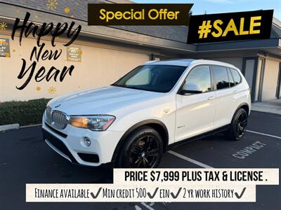2017 BMW X3 xDrive28i! AWD! Clean Title! FINANCING AVAILABLE! END OF THE YEAR SPECIAL! - Photo 1 - Concord, CA 94520