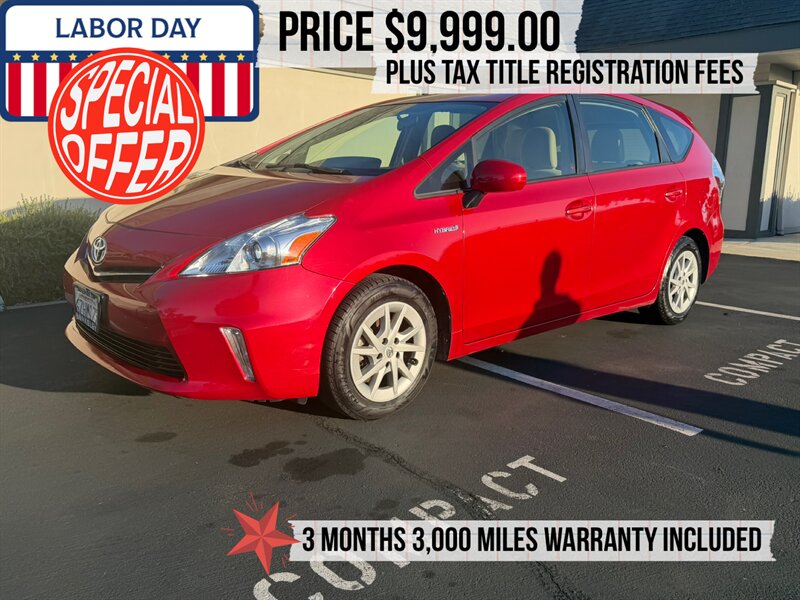 2013 Toyota Prius V Two! Hybrid! Clean Title!  Low Miles! Financing Available! - Photo 1 - Concord, CA 94520