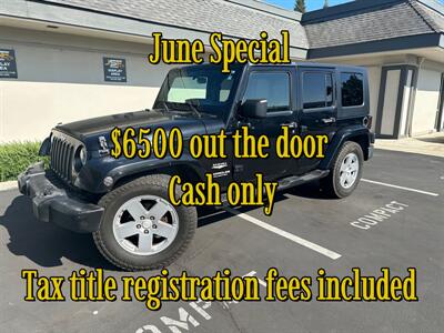 2007 Jeep Wrangler Unlimited Sahara RWD  