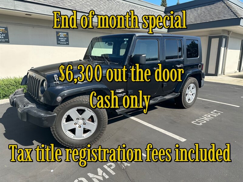 2007 Jeep Wrangler Unlimited Sahara RWD 6300 OUT THE DOOR - Photo 1 - Concord, CA 94520