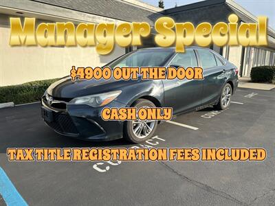 2015 Toyota Camry SE 4900 OUT THE DOOR  