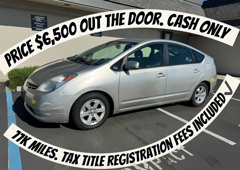 2004 Toyota Prius ONLY 77K MILES CLEAN TITLE 6500 OUT THE DOOR  