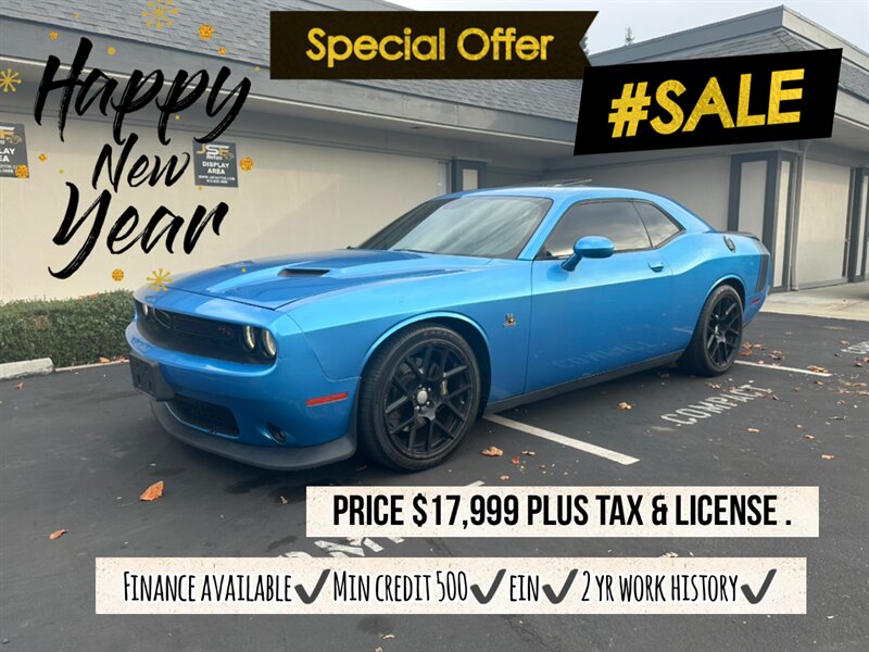 2015 Dodge Challenger SRT Scat Pack 6.4L! Clean Title!  FINANCING AVAILABLE! END OF THE YEAR SPECIAL!