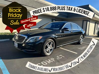 2016 Mercedes-Benz S550 4MATIC PRESIDENTIAL!  FINANCING AVAILABLE! BLACK FRIDAY DEAL! - Photo 1 - Concord, CA 94520