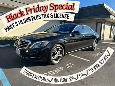 2016 Mercedes-Benz S 550 4MATIC  FINANCE AVAILABLE! BLACK FRIDAY SPECIAL - Photo 1 - Concord, CA 94520