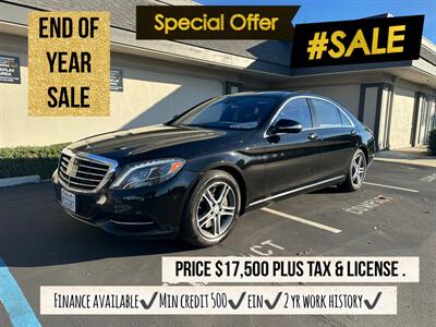 2016 Mercedes-Benz S550 4MATIC PRESIDENTIAL! FINANCING AVAILABLE! END OF THE YEAR SPECIAL! - Photo 1 - Concord, CA 94520