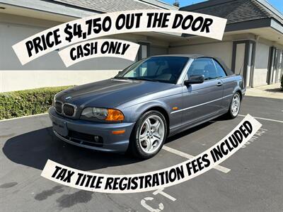 2001 BMW 330Ci END OF THE MONTH SPECIAL   - Photo 1 - Concord, CA 94520