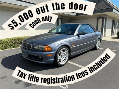 2001 BMW 330Ci 5K OUT THE DOOR   - Photo 1 - Concord, CA 94520