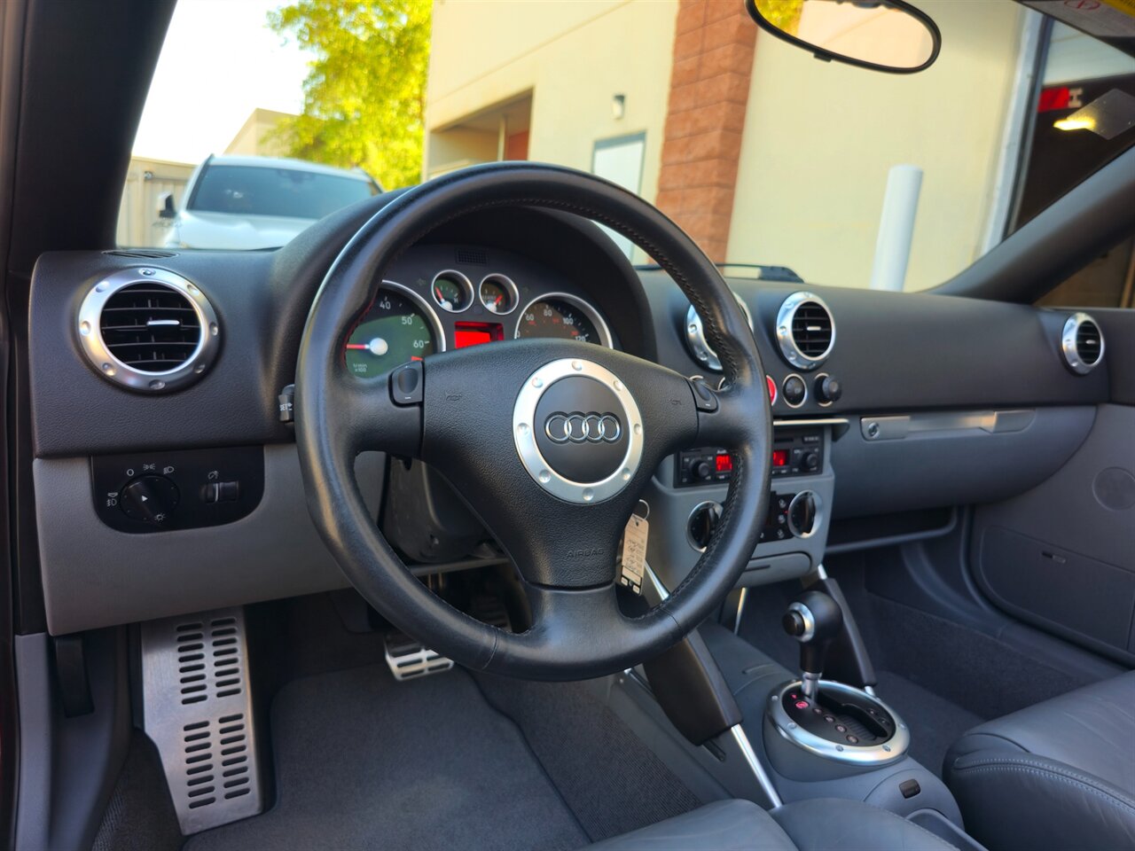 2003 Audi TT 1.8T Roadster FrontTrak - Photo 20 - Mesa, AZ 85215