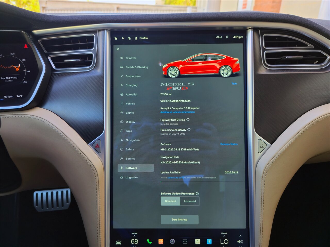 2016 Tesla Model S 90D   - Photo 20 - Mesa, AZ 85215