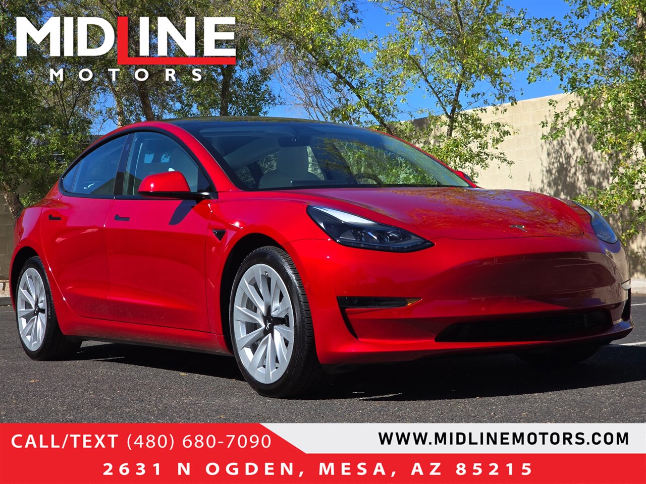 2022 Tesla Model 3   - Photo 1 - Mesa, AZ 85215
