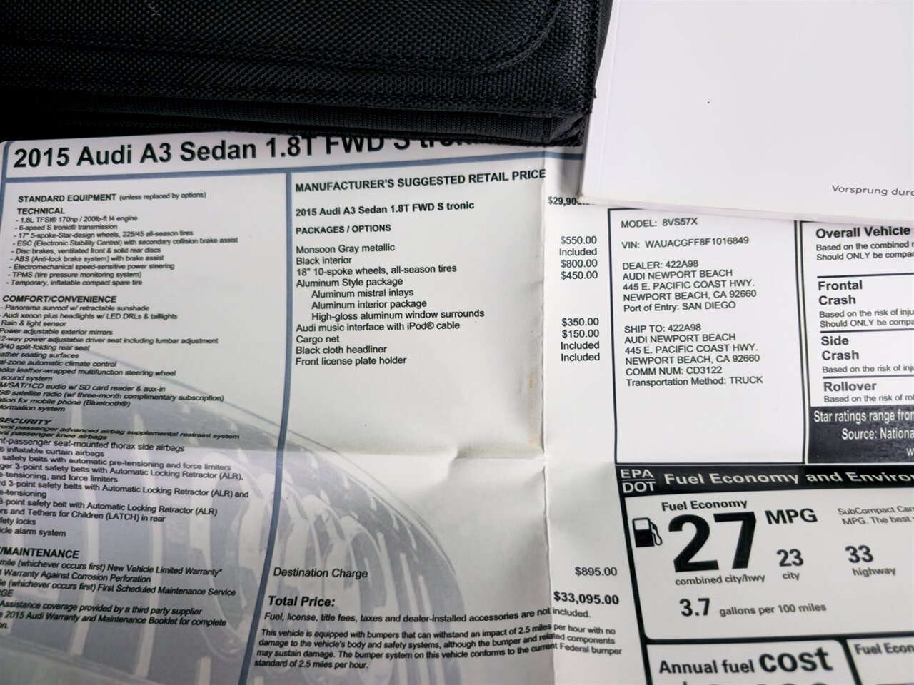 2015 Audi A3 1.8T Premium - Photo 34 - Mesa, AZ 85215