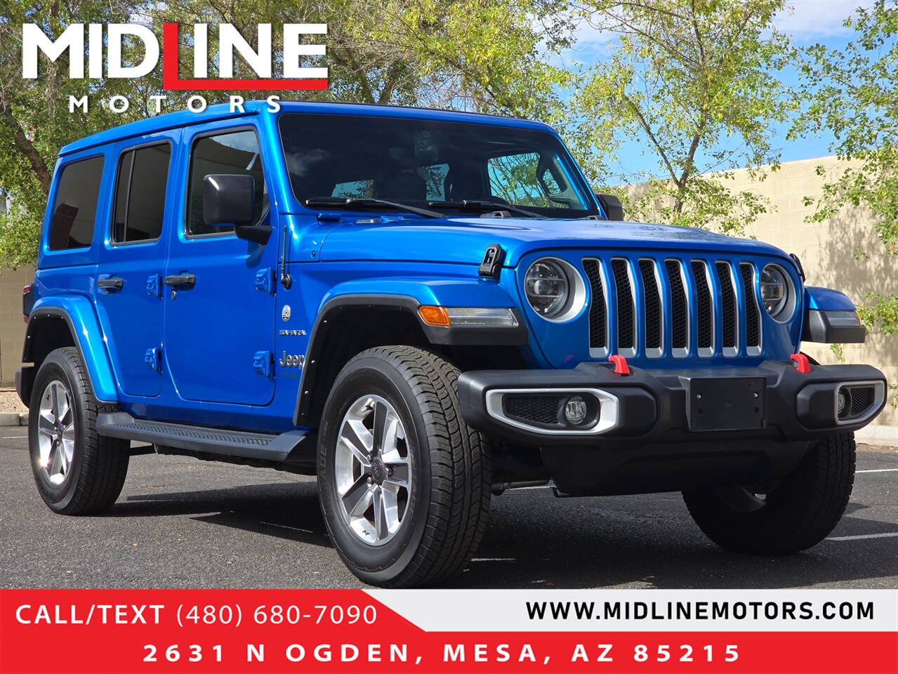 2021 Jeep Wrangler Unlimited Unlimited Sahara   - Photo 1 - Mesa, AZ 85215