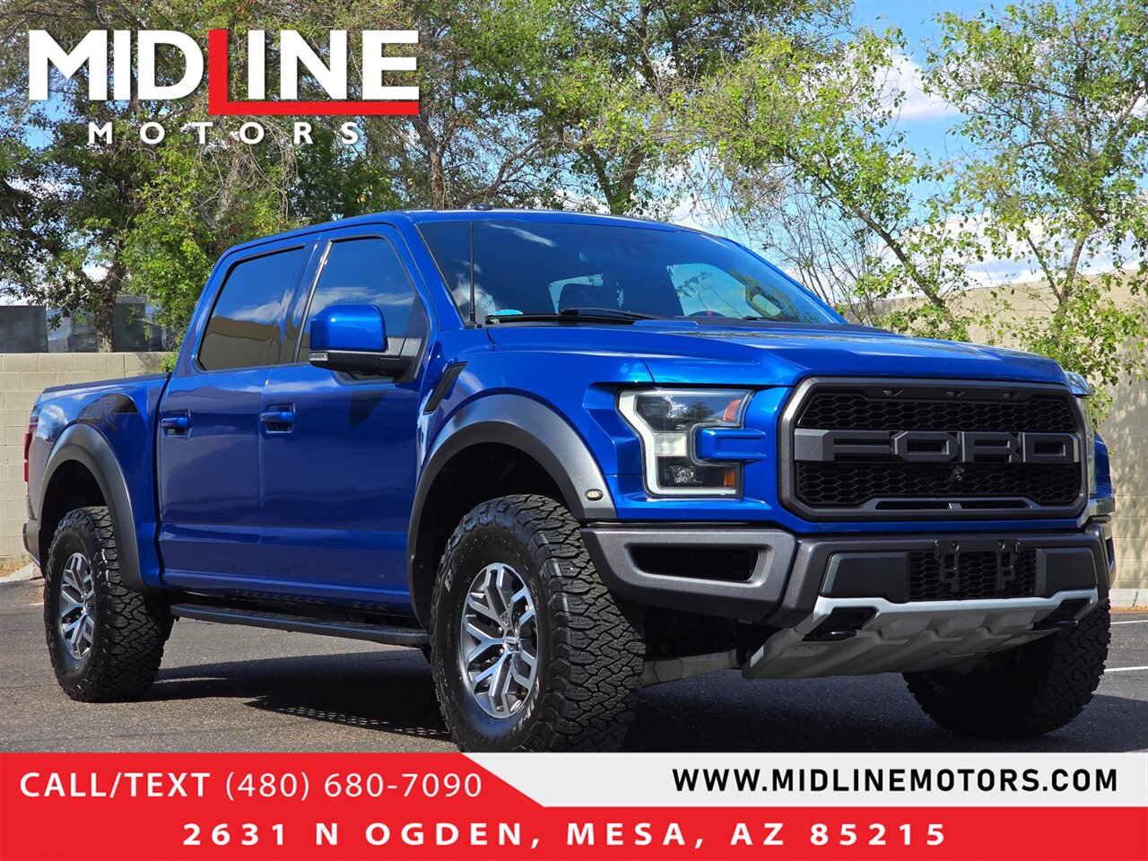 2017 Ford F-150 Raptor  4X4 SUPERCREW - Photo 1 - Mesa, AZ 85215