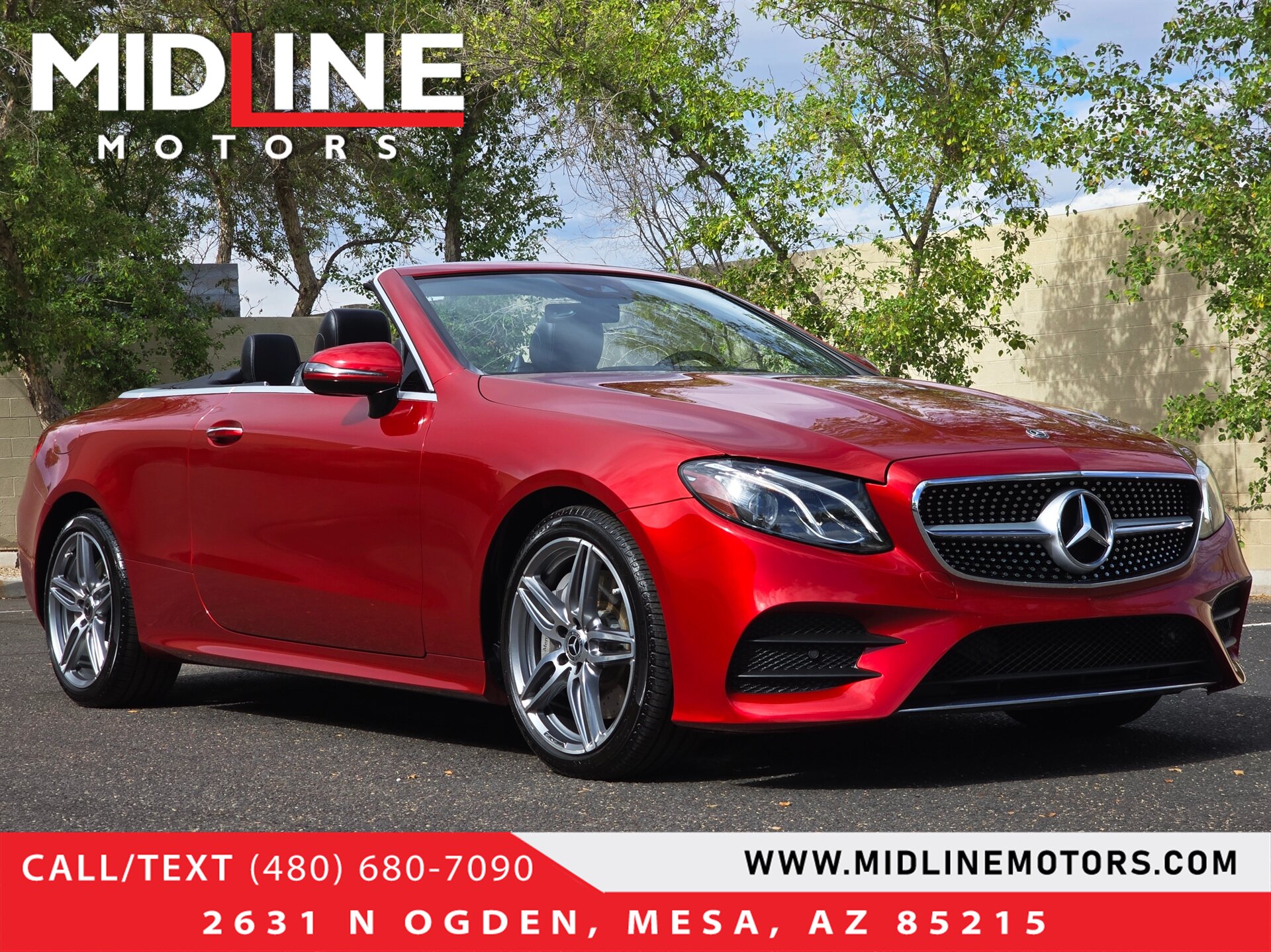 2019 Mercedes-Benz E-Class E450 4MATIC Cabriolet's photo