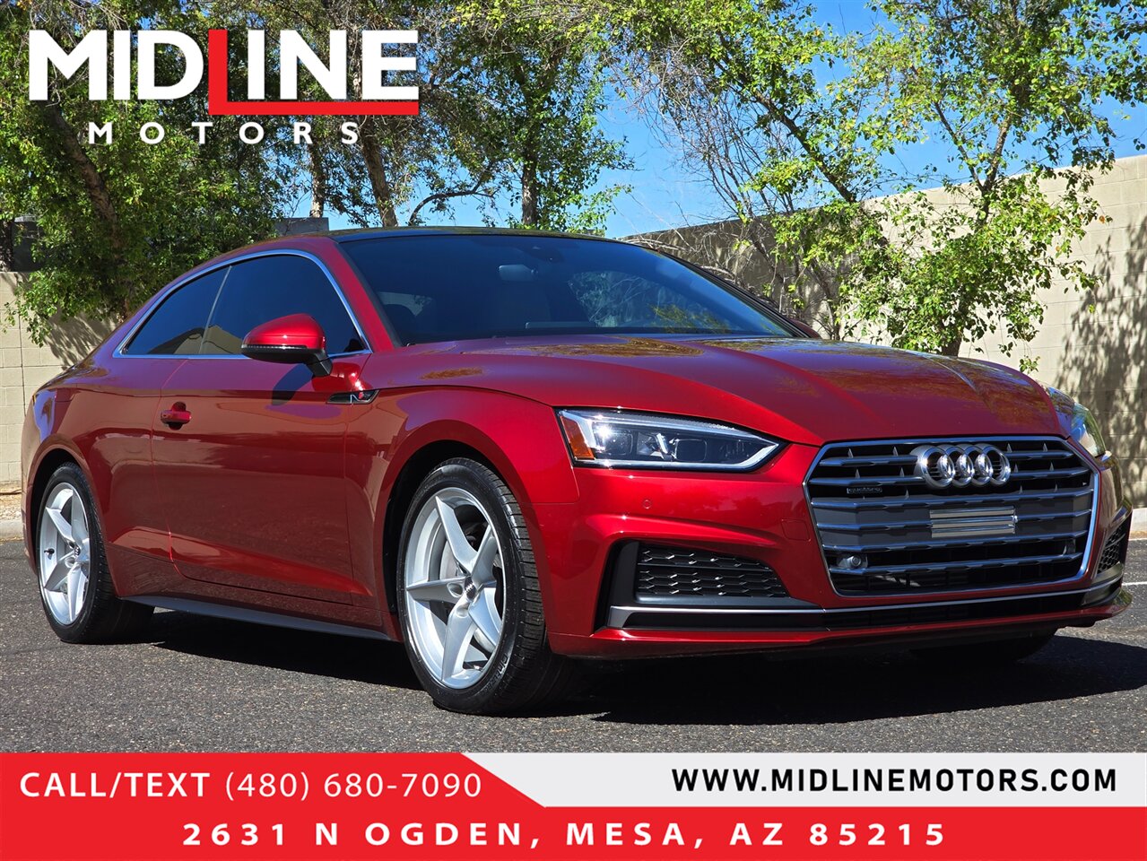 2018 Audi A5 2.0T quattro Premium Plus   - Photo 1 - Mesa, AZ 85215