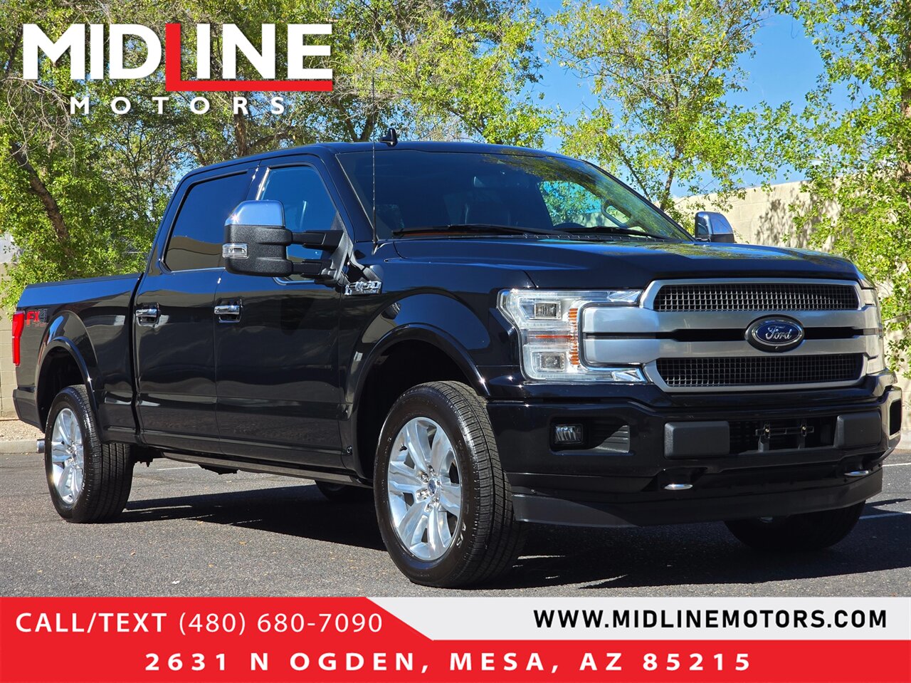 2018 Ford F-150 Platinum  4x4 SuperCrew - Photo 1 - Mesa, AZ 85215