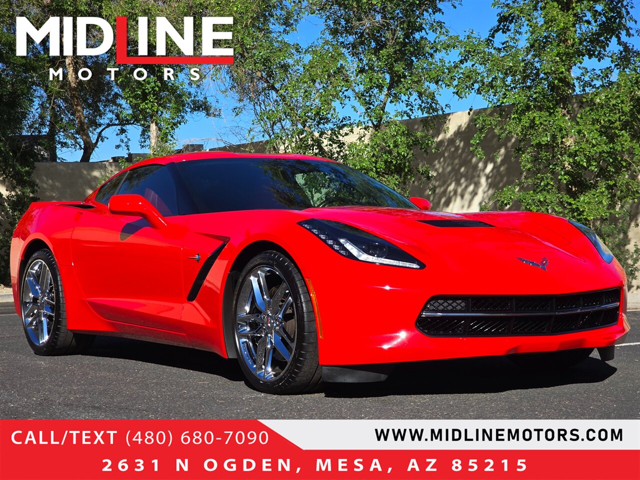 2014 Chevrolet Corvette Stingray Z51 2LT - Photo 1 - Mesa, AZ 85215