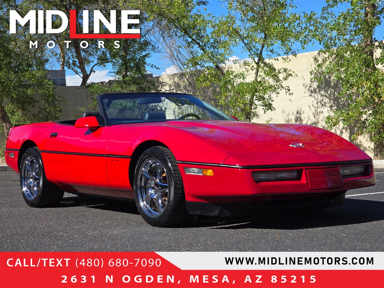 1986 Chevrolet Corvette Convertible   - Photo 1 - Mesa, AZ 85215
