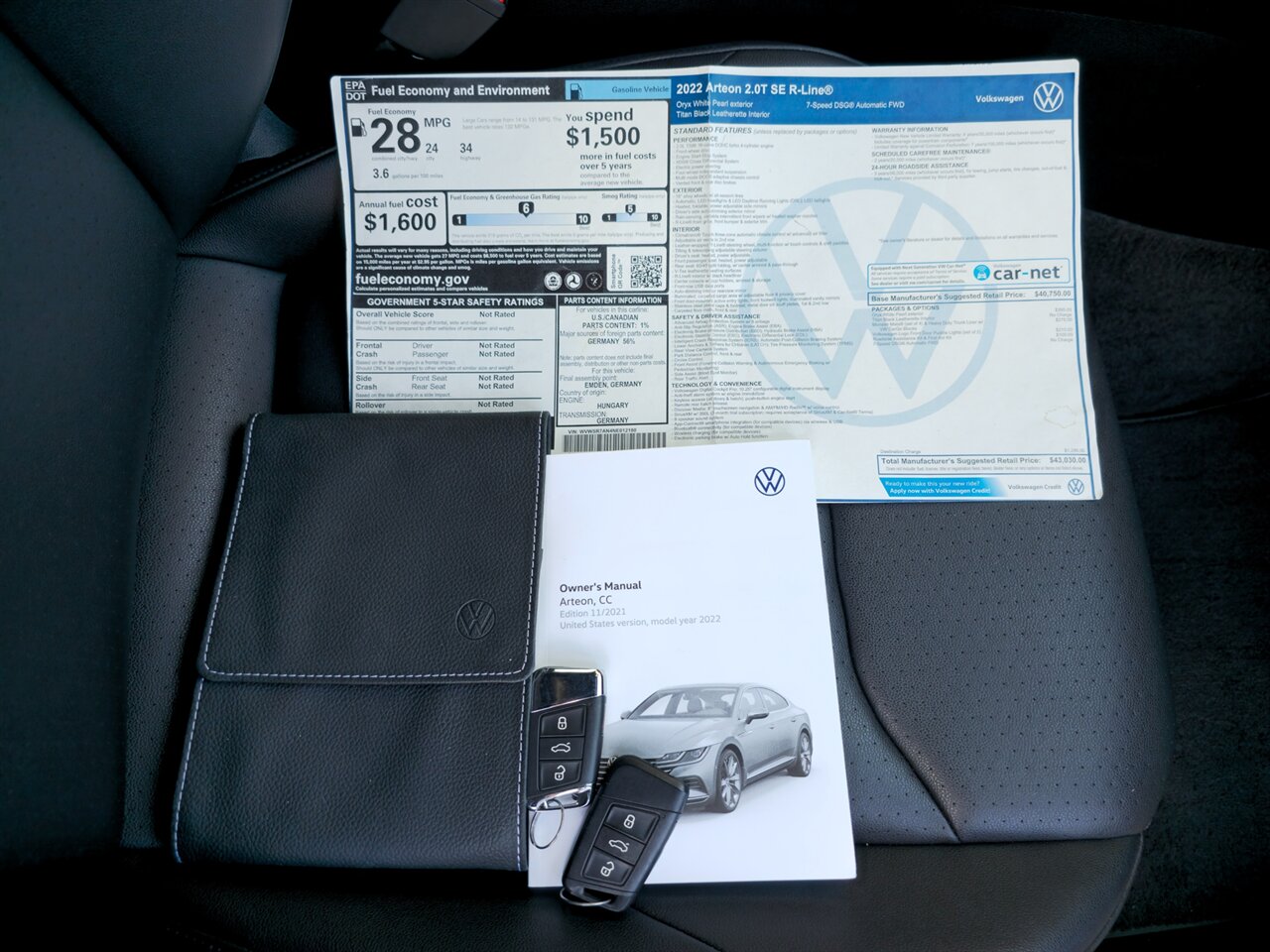 2022 Volkswagen Arteon SE R-Line   - Photo 38 - Mesa, AZ 85215
