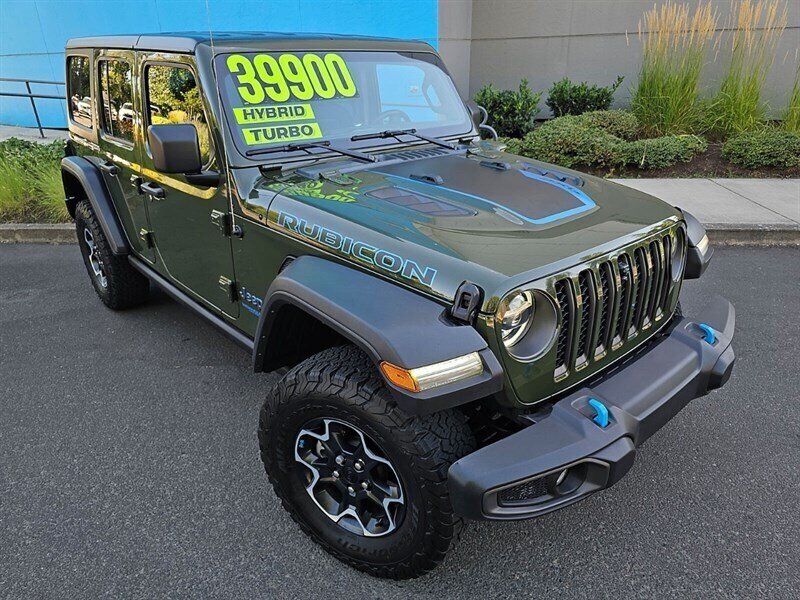 2022 Jeep Wrangler Unlimited Rubicon 4xe Hybrid  