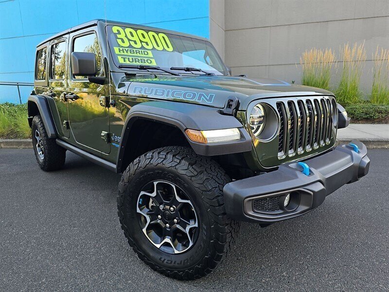 2022 Jeep Wrangler Unlimited Rubicon 4xe Hybrid  