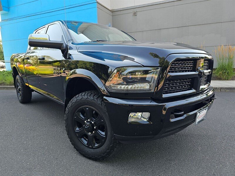 2015 RAM 2500 Laramie Crew Cab Diesel 4WD Black Edition  