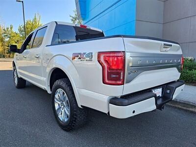 2017 Ford F-150 SuperCrew Platinum Edition 4WD   - Photo 4 - Eugene, OR 97403